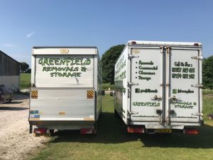 Greenfield Removals vans